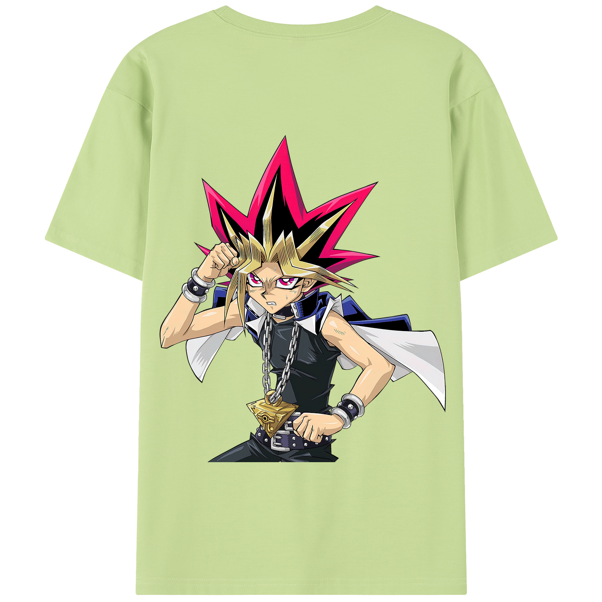 （画像用） 遊☆戯☆王 Yu-Gi-Oh! 綿100％半袖Tシャツ（背面プリント）